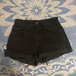 Vintage Levi’s High Waisted Jean Shorts